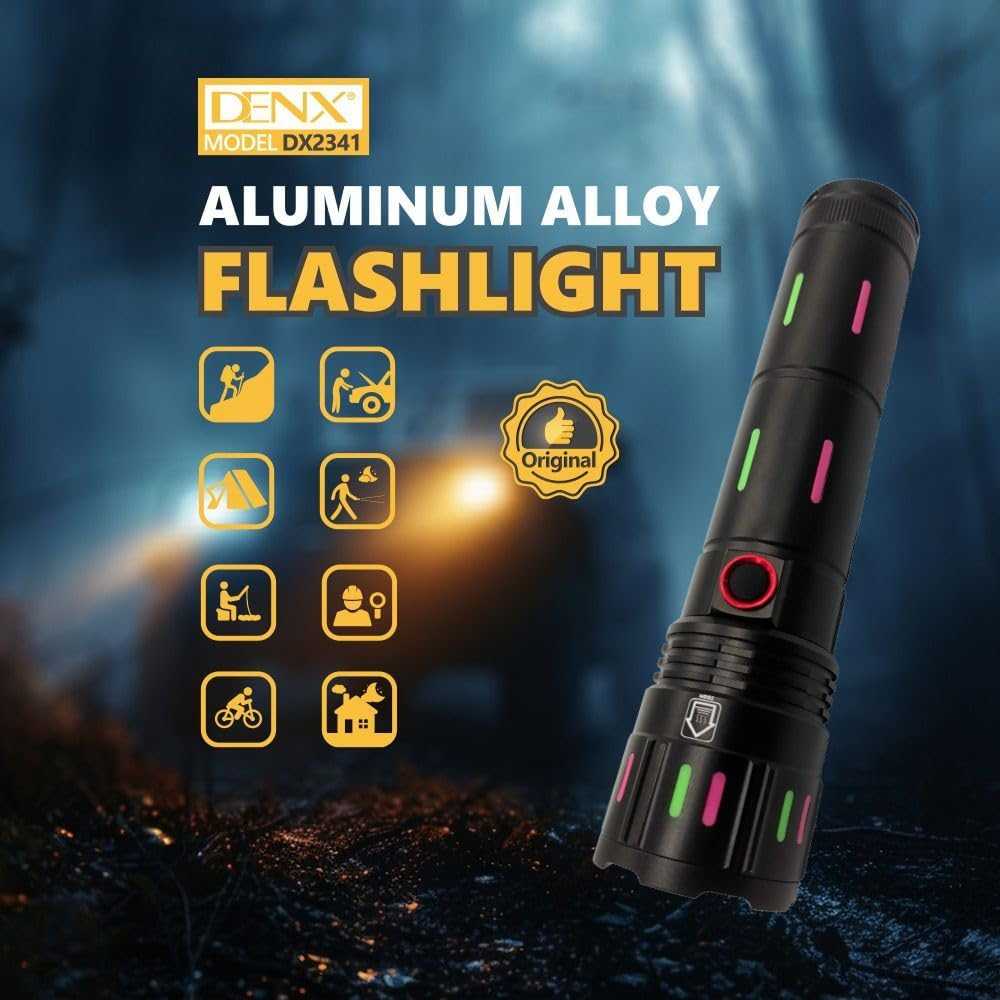 DENX Aluminium Alloy Flashlight DX2341