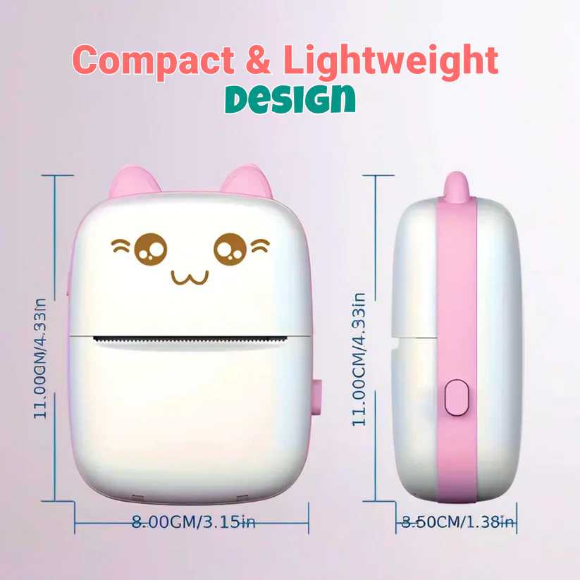 Portable Mini Pocket Printer
