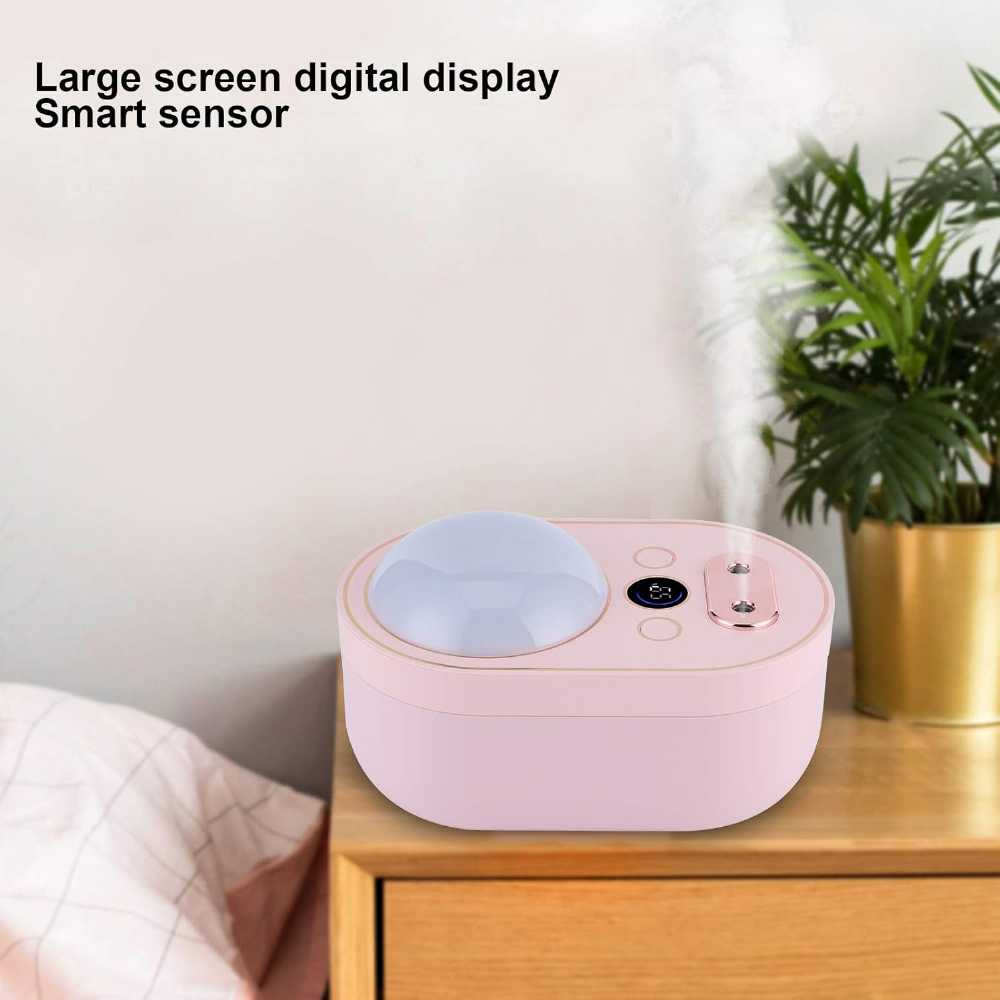 Mini Humidifier 1000ml USB – Projector Light (Portable Desk & Car)