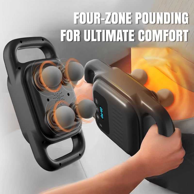 4 Headed Massager