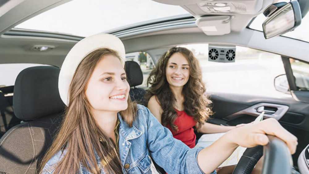 Car Solar Fan