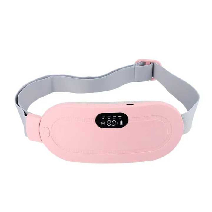 Period Cramp Relief Belt – Soothing Heat & Vibration Therapy for Menstrual Pain