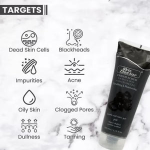 Skin Doctor - Cream Scrub with Charcoal