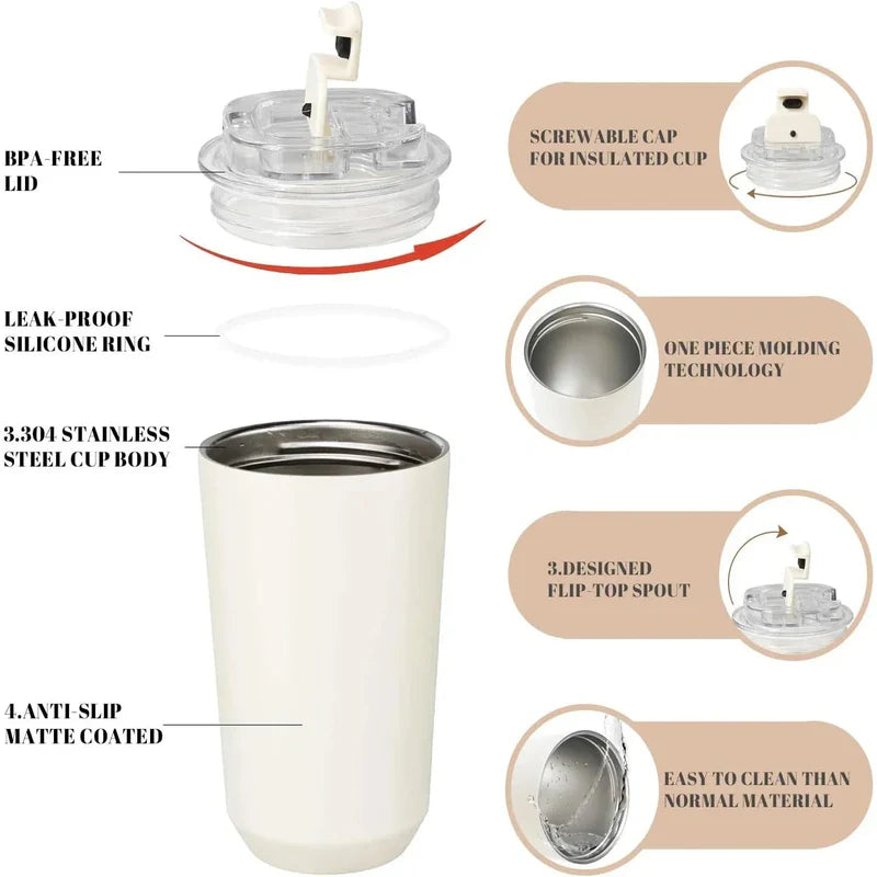SMEG - Stainless Steel Vacuum Insulated Tumbler Mug