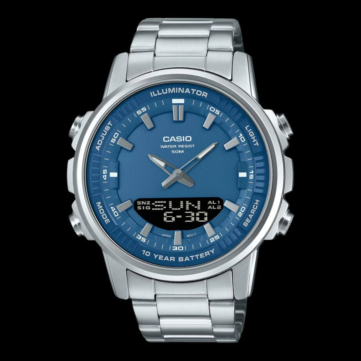 Turquoise Dial Men Watch