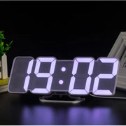 3D Wireless Remote Digital LED Alarm Clock