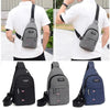 Lightweight chest bag - black