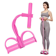 4-Tube Pedal Resistance Band
