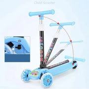 Kids Scooter - Blue