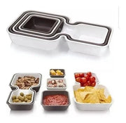 6-Piece Stackable Trays Set