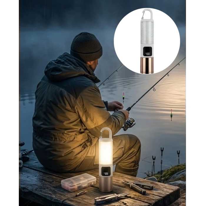 Multi-Functional Portable Camping Flashlight