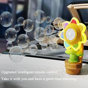 Flower Bubble Machine Toy