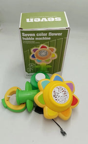 Flower Bubble Machine Toy