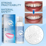 30ml Resin Temporary Tooth Repair Granules Teeth Gaps Missing Broken Tooth Filling Moldable Dentures Adhesive False Teeth Tools