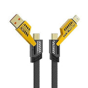 4 In 1 Multi USB PD Charging Cable (Type-C To C, C To Lightening, USB To C, USB To Lightening)