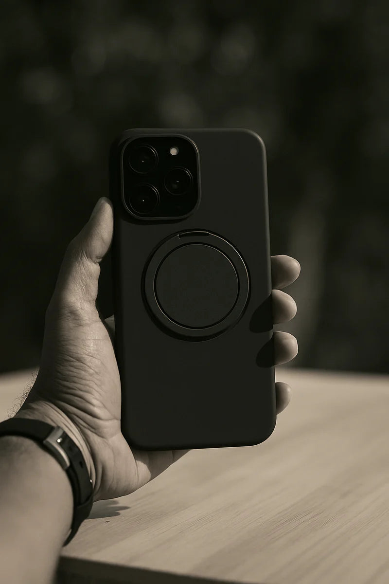 MagSafe-Compatible Silicone Shockproof iPhone Cover