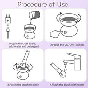 Mini Makeup Brush cleaner