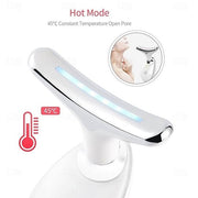 LED Neck Face Beauty Device Facial Massager