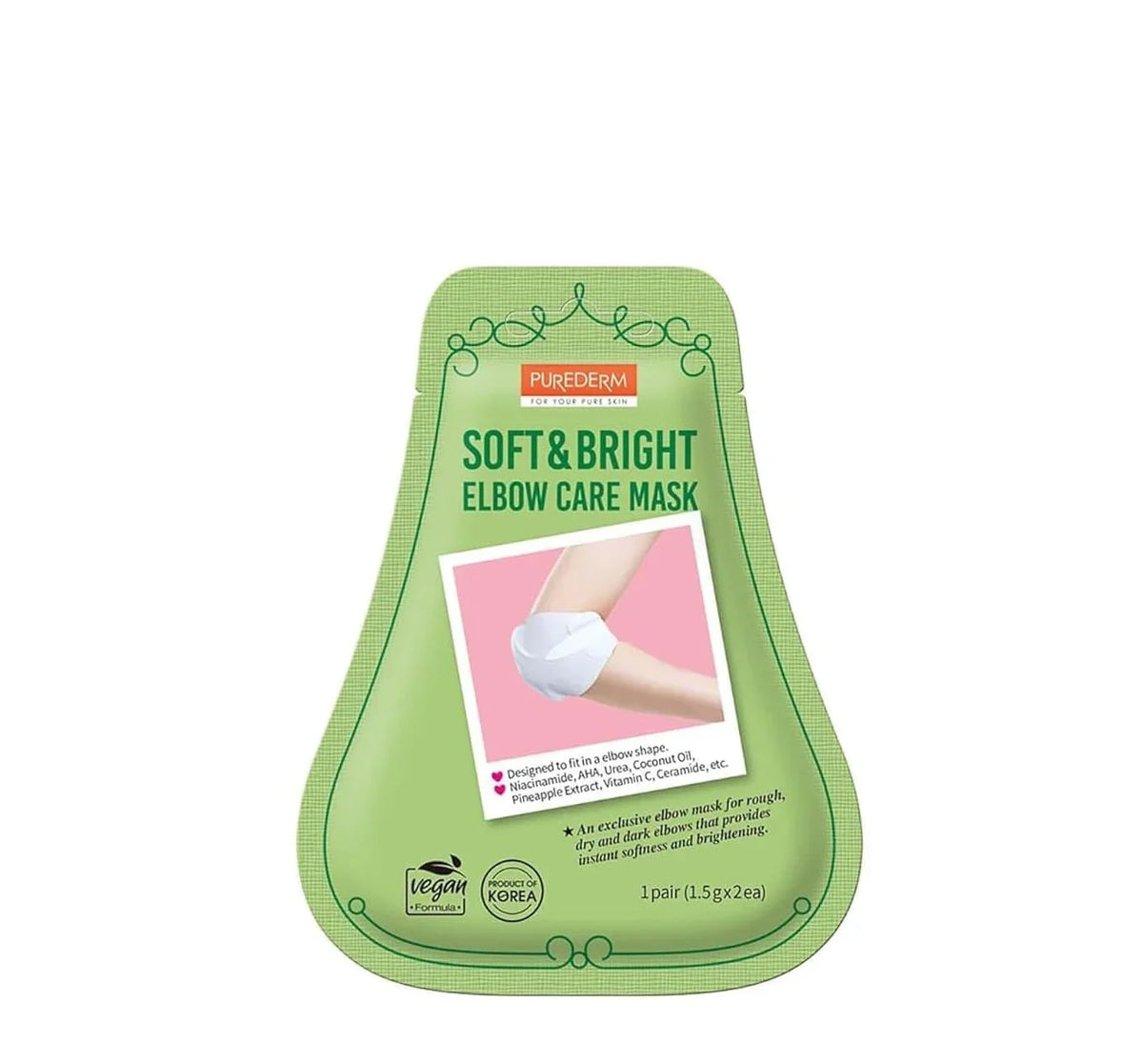 Puredermn- Soft & Bright Elbow Care Mask