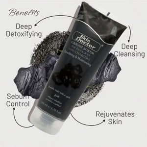 Skin Doctor - Cream Scrub with Charcoal
