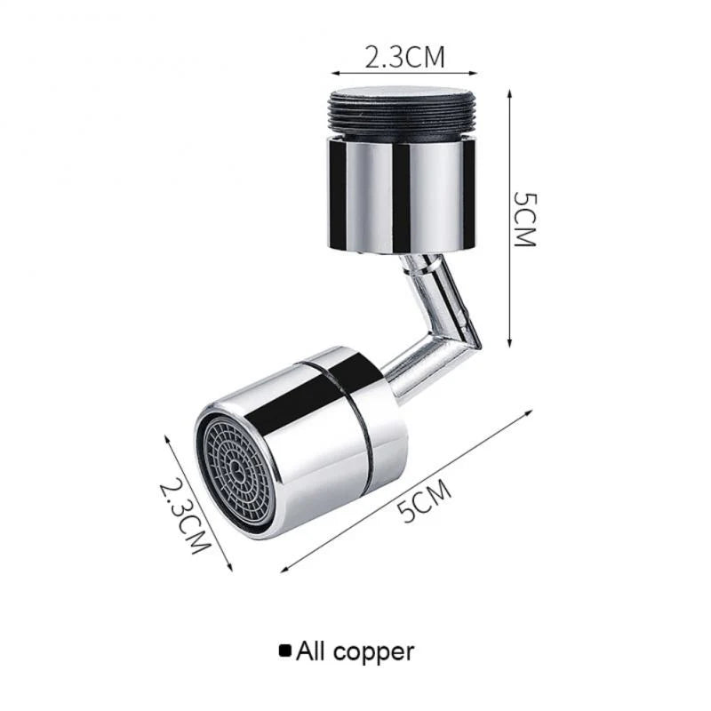 Splash-proof Outer Joint Swivel Faucet